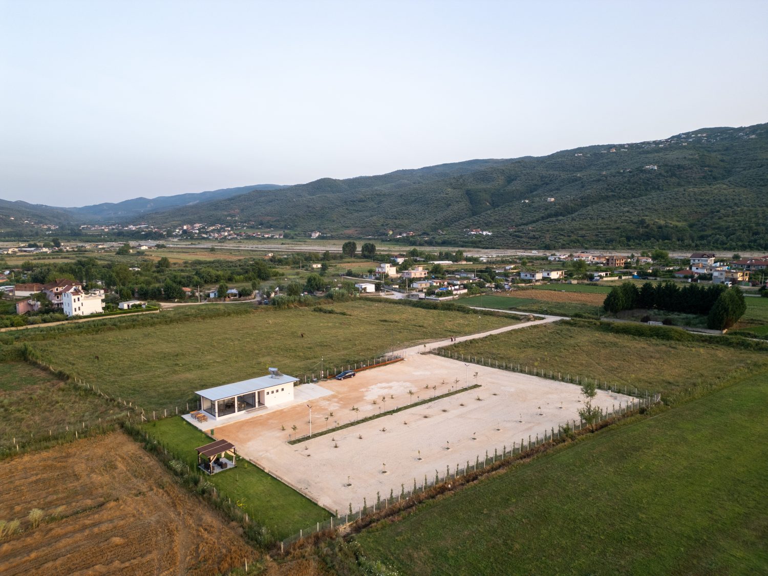 dron footage, camper stop berat, albania, tirana, camper place to stop, all inclusive, berat tours, berat restaurants (3)